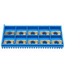 Drillpro 10pcs APMT1604PDER-PM-GP Carbide Insert Face Mill Cutter Turning Tool Finish Machining Carbide Turning Tools