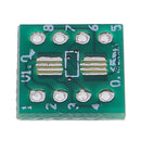 90pcs PCB Board Kit SMD Turn To DIP Adapter Converter Plate FQFP 32 44 64 80 100 HTQFP QFN48 SOP SSOP TSSOP 8 16 24 28