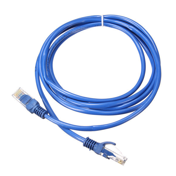 2m Blue Cat5 65FT RJ45 Ethernet Cable For Cat5e Cat5 RJ45 Internet Networking Cable Connector