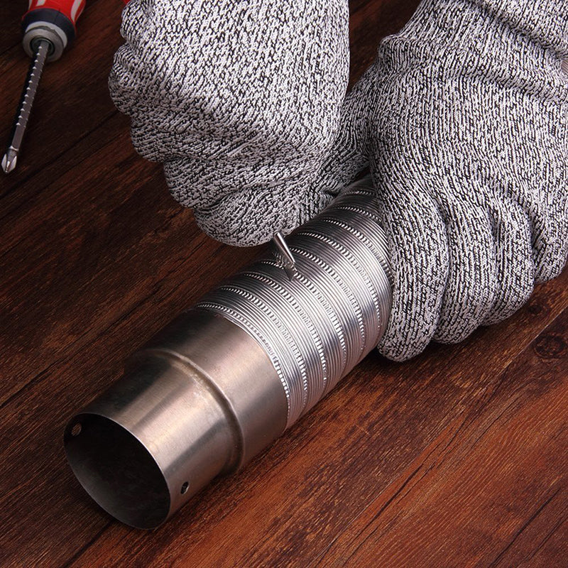 Anti-cutting Gloves Safety Cut Proof Stab Resistant Stainless Steel Wire Metal Mesh Kitchen Butcher Cut-Resistant Safety Gloves