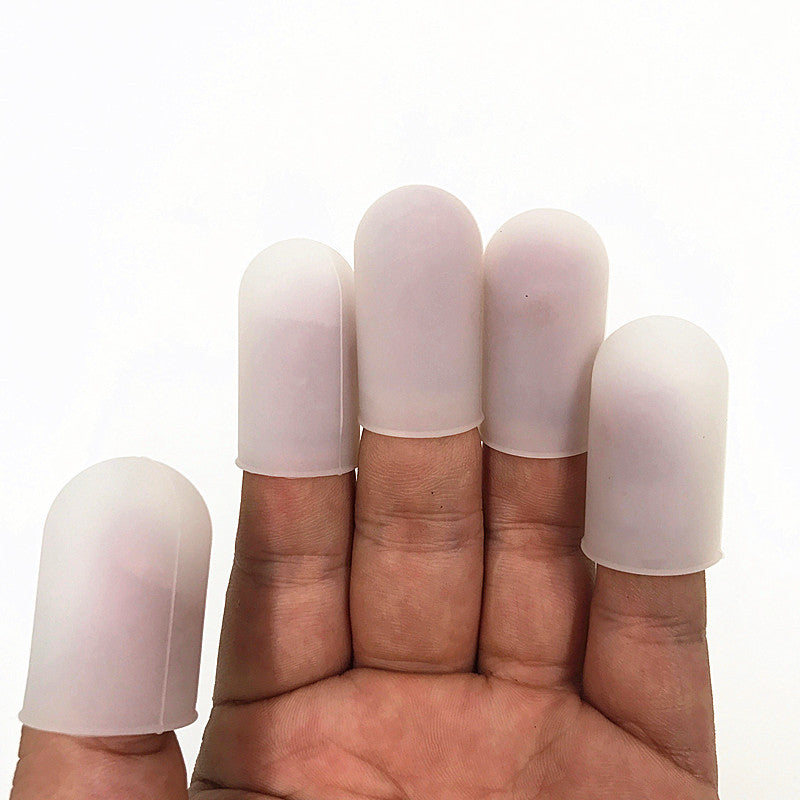 Honana 5pcs Anti-scald Silicone Finger Cover Sets Heat-resistant Non-slip Finger Heat Shield