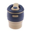 IPRee 350ml Silicone Coffee Cup Portable Folding Seal Insulation Water Mug Camping Travel