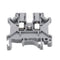 50Pcs UK2.5B/UK3N/UK5N Guide Rail Terminal Block 0.2-2.5m 32A 800V Connector Terminal