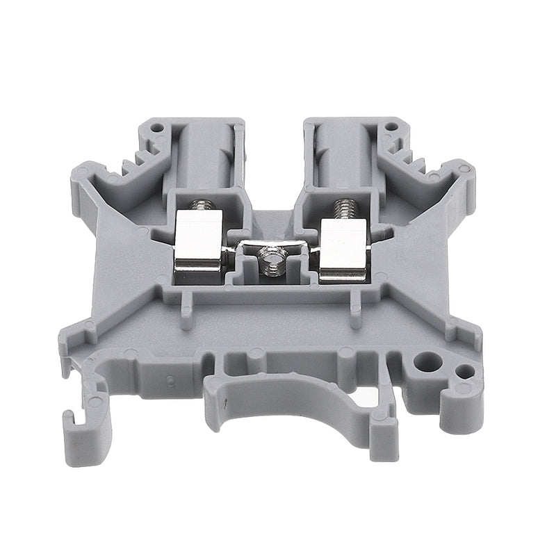 50Pcs UK2.5B/UK3N/UK5N Guide Rail Terminal Block 0.2-2.5m 32A 800V Connector Terminal