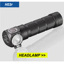 SKILHUNT H03F SE XML2 U4 1200LM 2-group Modes Magnetic Headlamp LED Flashlight