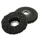 2pcs 115mm Rust Paint Remover Abrasive Poly Disc Wheel For 4.5 Inch Angle Grinder