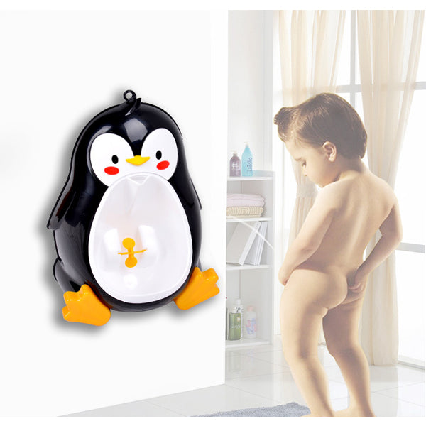 Baby Urinal Toddler Potties Boys Pee Trainer Children Removable Lovely Penguin Toilet Bathroom