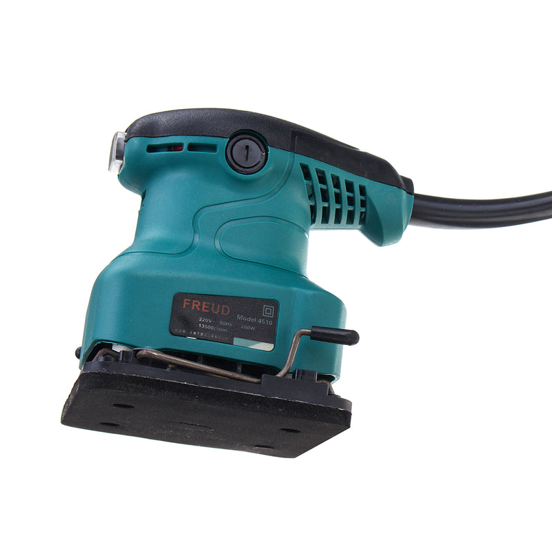 200W Palm Sander Corded Orbital Sander Polisher Kit Electric Polisher Orbital Polishing Machine