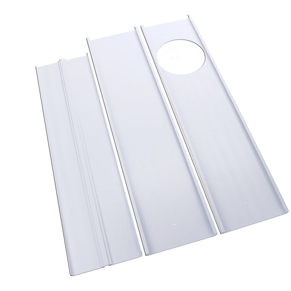 3pcs Window Slide Kit Plate Air Conditioner Wind Shield For Portable Air Conditioner