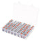 Minleaf 48Pcs Electrical Wiring Household 2PIN Docking Connector Electrical Connectors Wire Terminal Block Universal Electrical Wire Connector