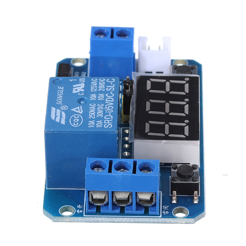 5V Trigger Time Delay Relay Module with LED Digital Display  0-999s 0-999min 0-999H Work-delay/Delay-work