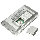 Electronic Travel Alarm Clock Folding Mute Fashion Portable Temperature Chronograph Travel Clock
