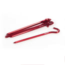 Naturehike NH17D027-D 6Pcs Hook Tent Pegs 7001 Aluminium Alloy Nails Camping Stake Accessories