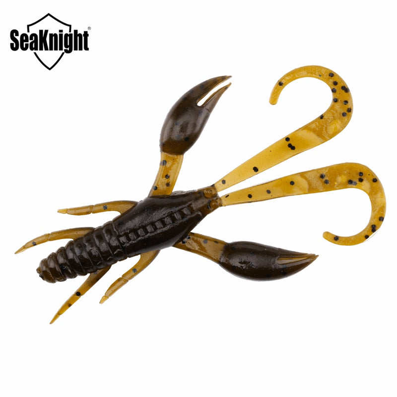 SeaKnight SL012 6pcs/bag 6.2g 85mm 3.4in Soft Fishing Lure Soft Shrimp Lure Fishing Bait