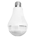 2 in 1 Panoramic 1080P 200W Wifi Camera Light Bulb Cameara Night Vision Two Way Audio