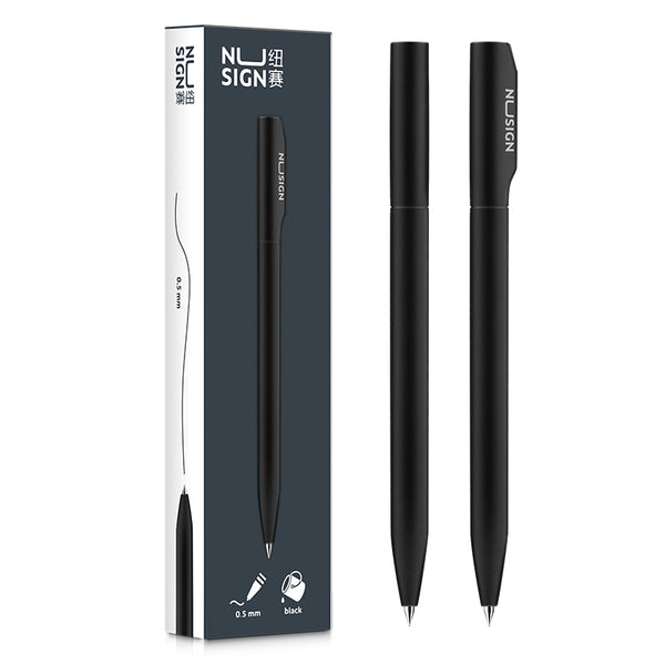 Nusign NS552 1 Pc Rotary Gel Pen 0.5mm Writing Pen Office School Student Stationery Black Ink from Xiaomi Youpin