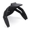 Black PVC Motorcycle Rear Wheel Cover Fender Splash Guard Mudguard Bracket Solid