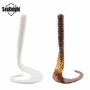 SeaKnight SL010 6pcs/bag 7.5g 130mm/5in Soft Fishing Lure Flexible Tail Worm Grub Lure Salt Water