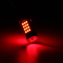 2pcs 3157 42LED Red Rear Alert Safety Car Brake Tail Stop Lights Bulb Flashing Strobe Lamps Bulb
