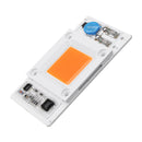 LUSTREON 50W Non-drive Thunder Protection COB LED Chip for DIY Grow Light Plant Lamp AC180-300V