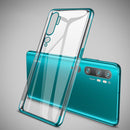 Bakeey Plating Shockproof Transparent Soft TPU Protective Case for Xiaomi Mi Note 10 / Xiaomi Mi Note 10 Pro / Xiaomi Mi CC9 Pro