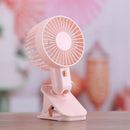 Well Star WT-F5 Mini Clip Fan 120 Degrees Rotation USB Charging Fan Air Cooling Fan Clip Desktop Fan Dual Use Portable Home Student Office Fan