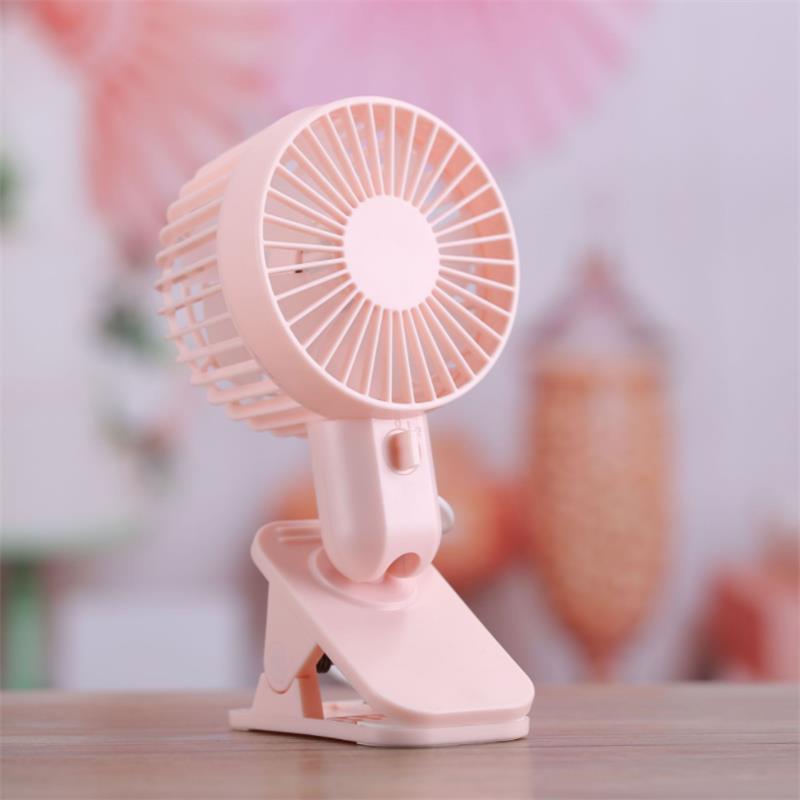 Well Star WT-F5 Mini Clip Fan 120 Degrees Rotation USB Charging Fan Air Cooling Fan Clip Desktop Fan Dual Use Portable Home Student Office Fan