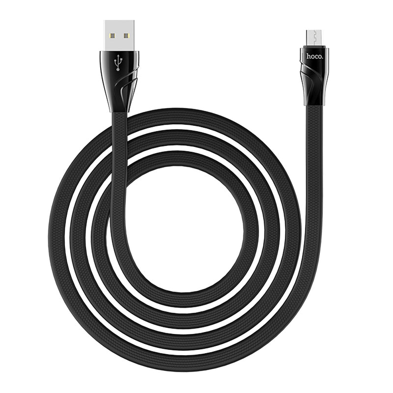 HOCO U57 Twisting Micro USB Charging Data Sync Cable for Tablet Smartphone 1.2M