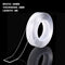 1/2/3/5M Transparent Double Sided Nano PU Gel Tape Anti-slip Fixed Adhesive 30mm
