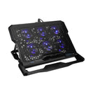 Adjustable Laptop Cooling Pad USB Cooler 6 Cooling Fans With Stand For 12-15.6 inch Laptop Use