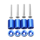 6mm Racing 1inch Billet Hood Vent Spacer Riser Kits For Car Auto Turbo Engine Motor