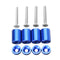 6mm Racing 1inch Billet Hood Vent Spacer Riser Kits For Car Auto Turbo Engine Motor