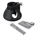 7/11/29Pcs Rotary Electric Grinder Locator Drill Holder Horn Cap Drill Set