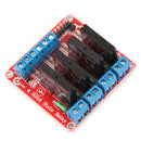 3Pcs Four Way Solid State Relay Module For