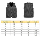 Intelligent USB Heating Sleeveless Vest Lightweight Warm Heated Pad Winter