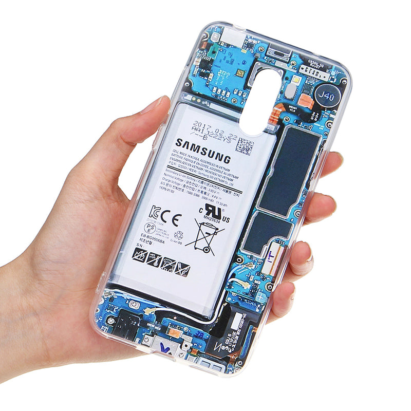 Bakeey Pretty Battery Painting Silicone Soft TPU Back Protective Case For Xiaomi pocophone F1