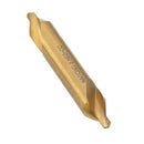 Drillpro HSS Titanium Coated Center Drill Bit 1/1.5/2/2.5/3/5mm 60 Degree Countersink Drill Bit