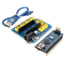 UNO Expansion Board + ATmega328P Nano V3 Improved Version With USB For