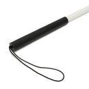 IPRee 46inch 4 Sections Folding Blind Guide Cane Aluminum Walking Climbing Sticks Wrist Strap Reflector