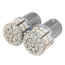 2pcs Bau15s 150 7507 PY21W 50SMD LED Car Turn Signal Lights Tial Brake Bulb Amber DC 12V 3.5W