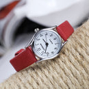 HOREDAR 3079 Retro Style Women Wrist Watch Small Dial Leather Strap Quartz Watches