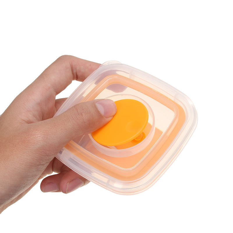 60ML 6Pcs/120ML 4Pcs Portable Baby Food Storage Snack Box Milk Powder Box Tool Box