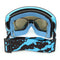 Winter Unisex Anti Fog Blue Dual Len Motor Bike Racing Outdooors Snowboard Ski Goggles