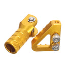 CNC Rear Brake Pedal Step Plate Tip with Gear Shifter Shift Lever For KTM 125-530