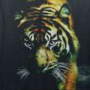 72"X 72" Wildlife Animal Nature Decor Tiger Bathroom Decor Shower Curtain with Plastic Shower Hooks