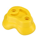 Yellow Climbing Rock Wall Textured Bolt Grab Holds Grip Stones Indoor Outdoor Kid Decorations
