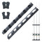 ZANLURE ABS+EVA Fishing Rod Holder Fishing Rod Display Rack Wall Fixed Rack Fishing Tools