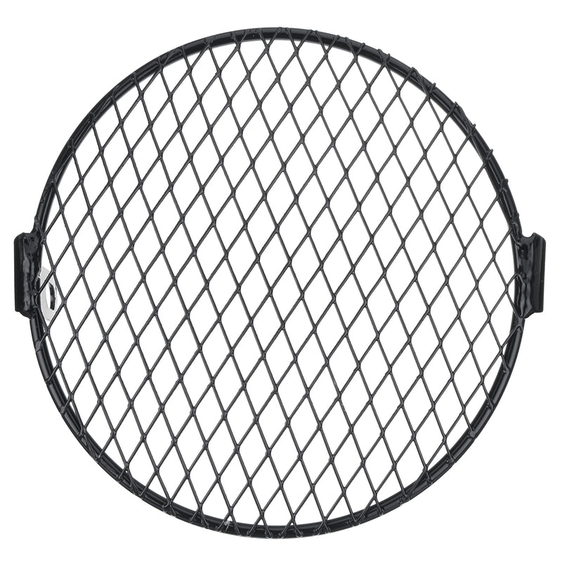7inch Motorcycle Headlight Mesh Grill Mask Protector Guard Square/Rhombus Cover