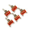 Wendao KN-1021 ON/OFF AC 250V 15A 2 Pins Toggle Rocker Switch 5pcs