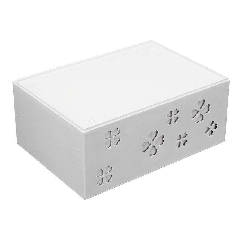 Single/Double Top/Bottom/Tiers Desktop Plastic Organizer Makeup Cosmetic Storage Box